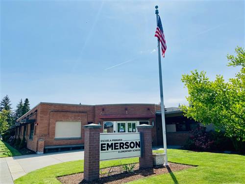 Emerson Elementary School main entrance